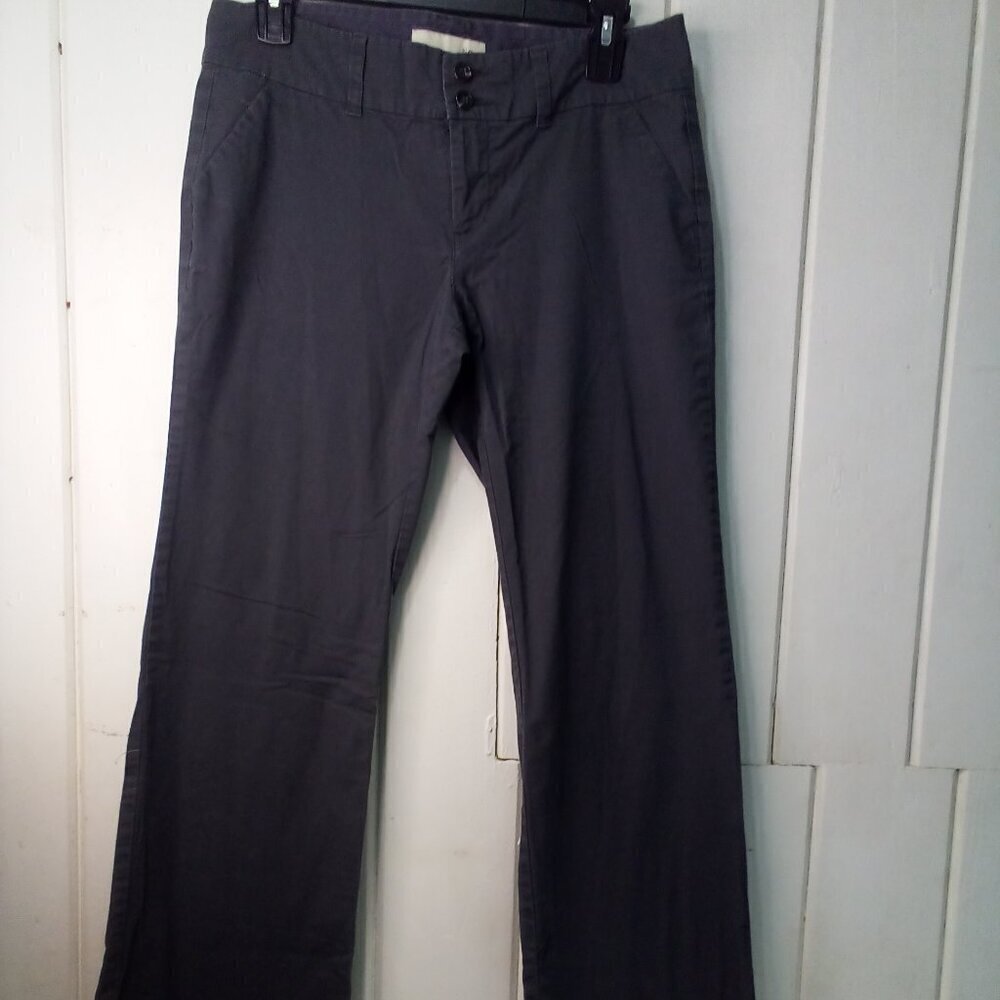 Old Navy Pants Women 6 Boot Cut Casual Gray